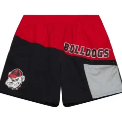 Apparel Mitchell & Ness Shorts-Nylon Utility Shorts University Of Georgia