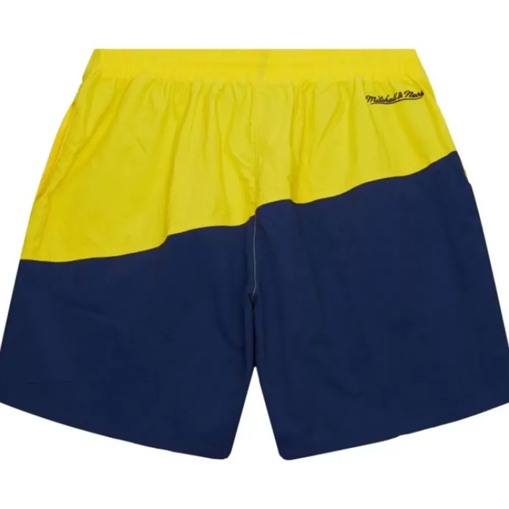 Apparel Mitchell & Ness Shorts-Nylon Utility Shorts University Of Michigan