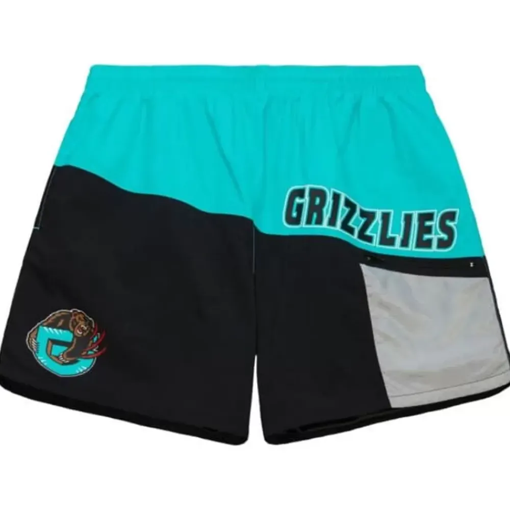 Apparel Mitchell & Ness Shorts-Nylon Utility Shorts Vancouver Grizzlies