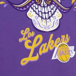 Apparel Mitchell & Ness T-Shirts & Tops-Ofrenda Tee Los Angeles Lakers