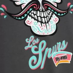 Apparel Mitchell & Ness T-Shirts & Tops-Ofrenda Tee San Antonio Spurs