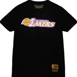 Apparel Mitchell & Ness T-Shirts & Tops-Oh Word Tee Los Angeles Lakers