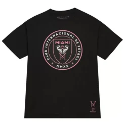 Apparel Mitchell & Ness T-Shirts & Tops-One Color New Pink Crest Inter Miami Cf