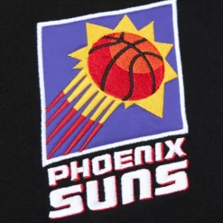 Apparel Mitchell & Ness Hoodies & Sweatshirts-Oversized Logo Fleece Crew Phoenix Suns