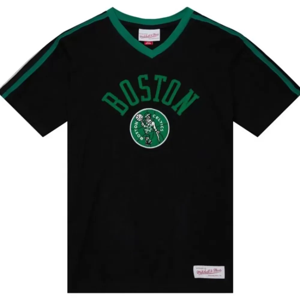 Apparel Mitchell & Ness Big Kids-Overtime Win V-Neck Boston Celtics