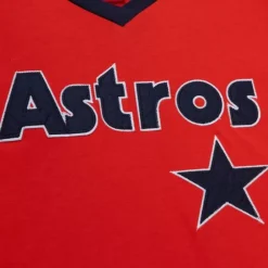 Apparel Mitchell & Ness Big Kids-Overtime Win V-Neck Houston Astros