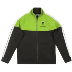 Apparel Mitchell & Ness Jackets & Outerwear-Owl Mvp Track Jacket Houston Outlaws