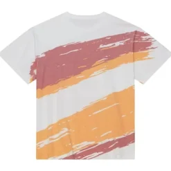 Apparel Mitchell & Ness T-Shirts & Tops-Paintbrush Sublimated Ss Tee Houston Rockets