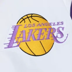Apparel Mitchell & Ness Jackets & Outerwear-Paintbrush Windbreaker Los Angeles Lakers