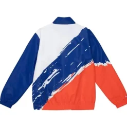Apparel Mitchell & Ness Jackets & Outerwear-Paintbrush Windbreaker New York Knicks