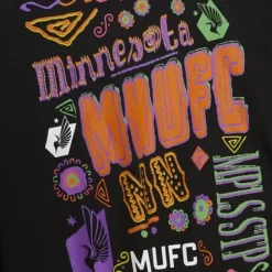 Apparel Mitchell & Ness T-Shirts & Tops-Papel Picado Ls Minnesota Fc United
