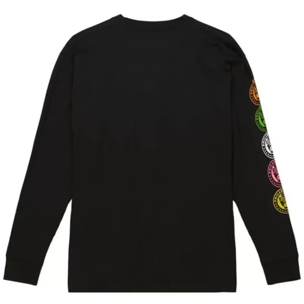 Apparel Mitchell & Ness T-Shirts & Tops-Papel Picado Ls Tee Philadelphia Union