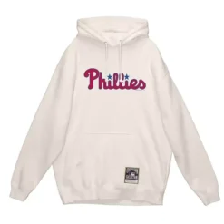 Apparel Mitchell & Ness Hoodies & Sweatshirts-Phillies Logo Pullover Philadelphia Phillies