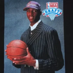 Apparel Mitchell & Ness T-Shirts & Tops-Photo Real Draft Day Tee Toronto Raptors Tracy Mcgrady
