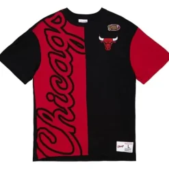 Apparel Mitchell & Ness T-Shirts & Tops-Play By Play 2.0 S/S Tee Chicago Bulls