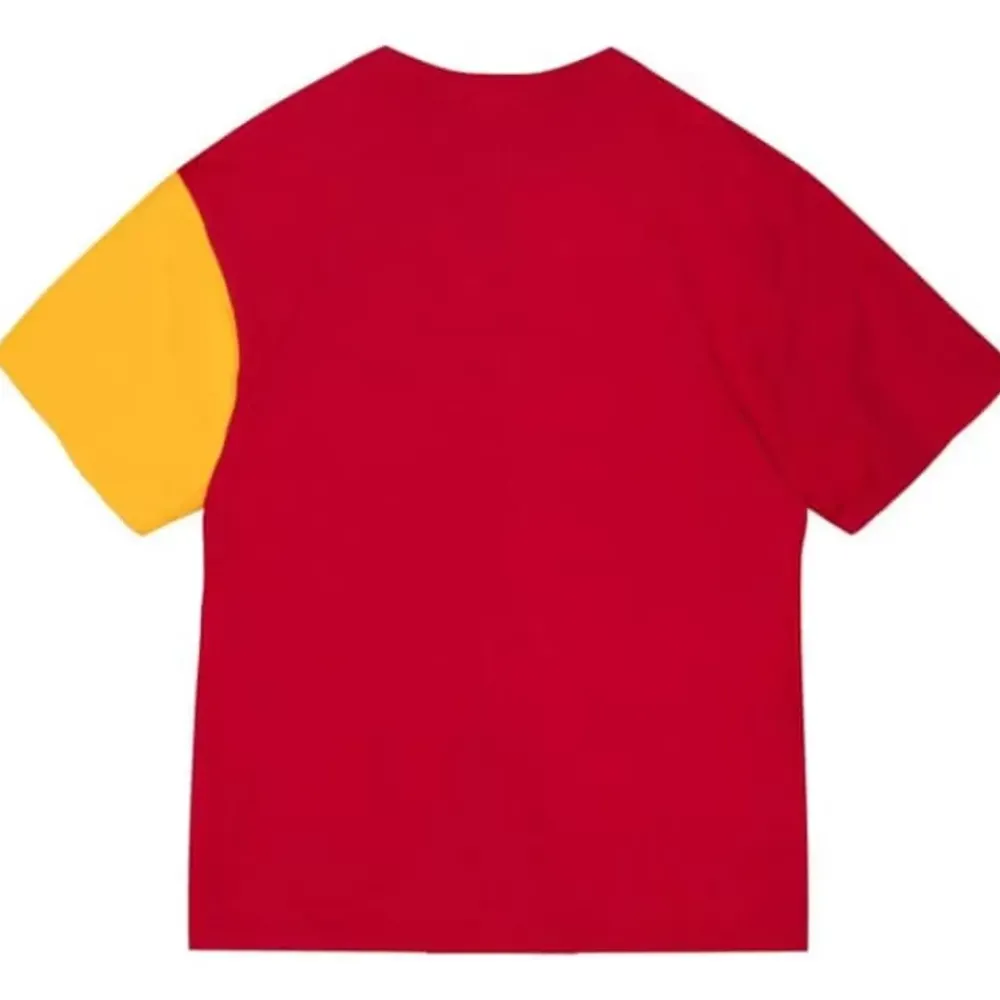 Apparel Mitchell & Ness T-Shirts & Tops-Play By Play 2.0 S/S Tee Houston Rockets