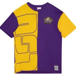 Apparel Mitchell & Ness T-Shirts & Tops-Play By Play 2.0 S/S Tee Louisiana State University