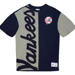 Apparel Mitchell & Ness T-Shirts & Tops-Play By Play 2.0 S/S Tee New York Yankees