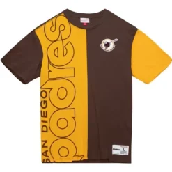 Apparel Mitchell & Ness T-Shirts & Tops-Play By Play 2.0 S/S Tee San Diego Padres