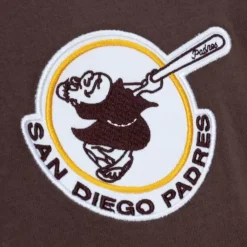 Apparel Mitchell & Ness T-Shirts & Tops-Play By Play 2.0 S/S Tee San Diego Padres