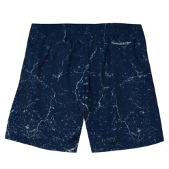 Apparel Mitchell & Ness Shorts-Player Burst Mesh Shorts Georgetown University Allen Iverson