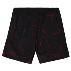 Apparel Mitchell & Ness Shorts-Player Burst Mesh Shorts Chicago Bulls Dennis Rodman