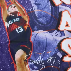 Apparel Mitchell & Ness Jackets & Outerwear-Player Burst Warm Up Jacket Phoenix Suns Steve Nash