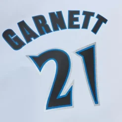 Apparel Mitchell & Ness Jackets & Outerwear-Player Burst Warm Up Jacket Minnesota Timberwolves Kevin Garnett