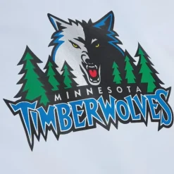 Apparel Mitchell & Ness Jackets & Outerwear-Player Burst Warm Up Jacket Minnesota Timberwolves Kevin Garnett