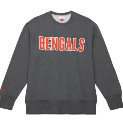 Apparel Mitchell & Ness Hoodies & Sweatshirts-Playoff Win 2.0 Crew Cincinnati Bengals