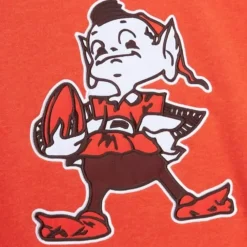 Apparel Mitchell & Ness Hoodies & Sweatshirts-Playoff Win 2.0 Crew Cleveland Browns