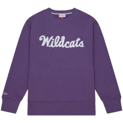 Apparel Mitchell & Ness Hoodies & Sweatshirts-Playoff Win 2.0 Crew Current Logo Kansas State University