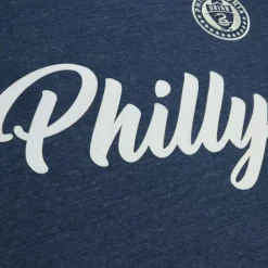 Apparel Mitchell & Ness Hoodies & Sweatshirts-Playoff Win 2.0 Crew Current Logo Philadelphia Union