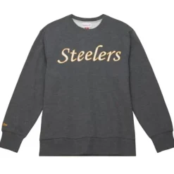 Apparel Mitchell & Ness Hoodies & Sweatshirts-Playoff Win 2.0 Crew Pittsburgh Steelers