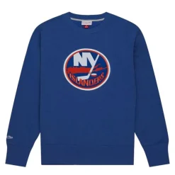 Apparel Mitchell & Ness Hoodies & Sweatshirts-Playoff Win 2.0 Crew Vintage New York Islanders