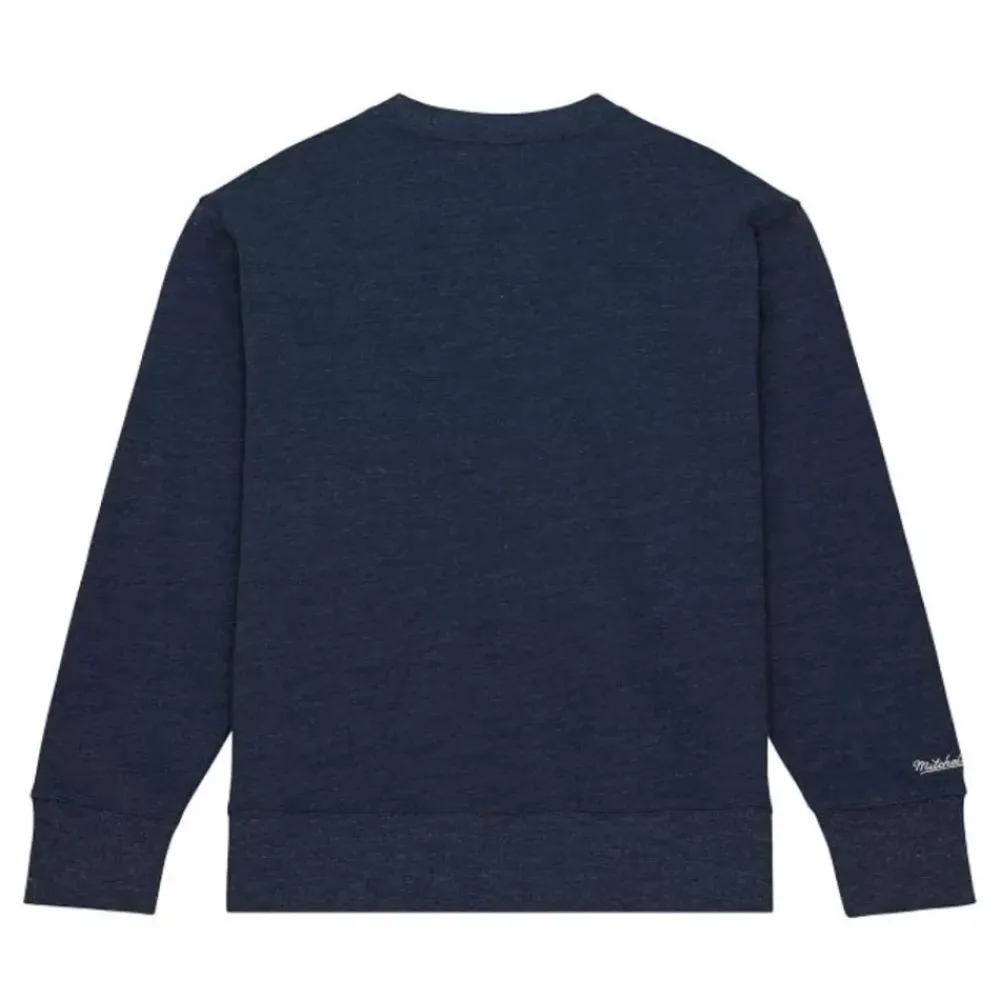 Apparel Mitchell & Ness Hoodies & Sweatshirts-Playoff Win 2.0 Crew Vintage Philadelphia 76Ers