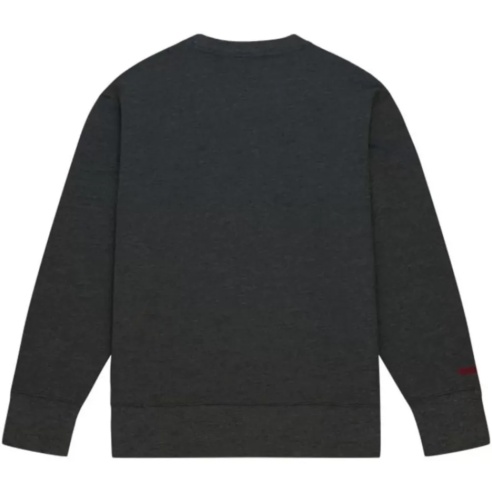 Apparel Mitchell & Ness Hoodies & Sweatshirts-Playoff Win 2.0 Crew Vintage Philadelphia 76Ers