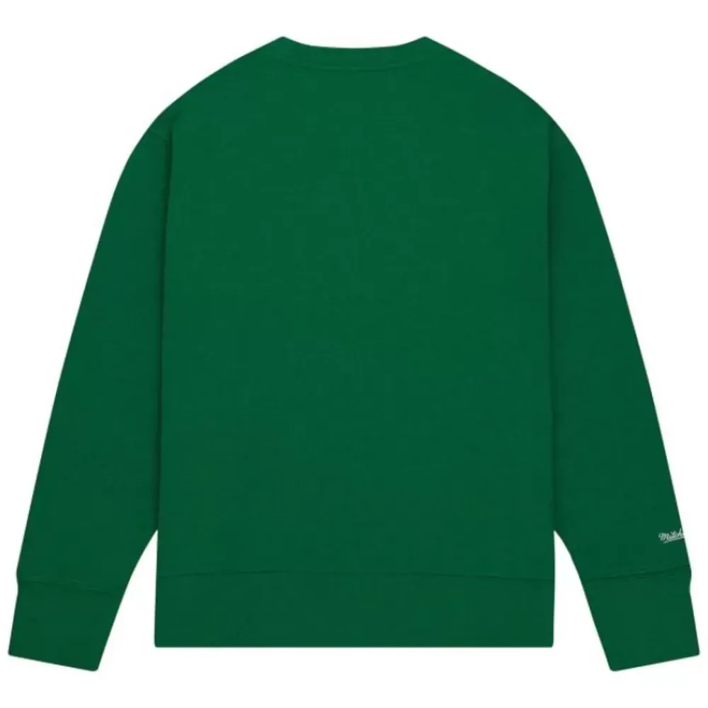 Apparel Mitchell & Ness Hoodies & Sweatshirts-Playoff Win 2.0 Crew Vintage Dallas Mavericks