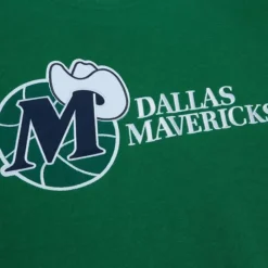 Apparel Mitchell & Ness Hoodies & Sweatshirts-Playoff Win 2.0 Crew Vintage Dallas Mavericks