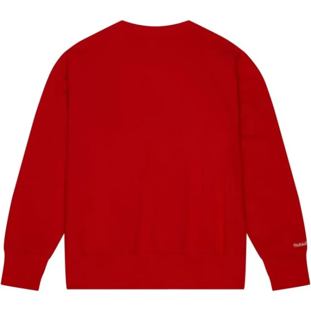 Apparel Mitchell & Ness Hoodies & Sweatshirts-Playoff Win 2.0 Crew Vintage Philadelphia Phillies