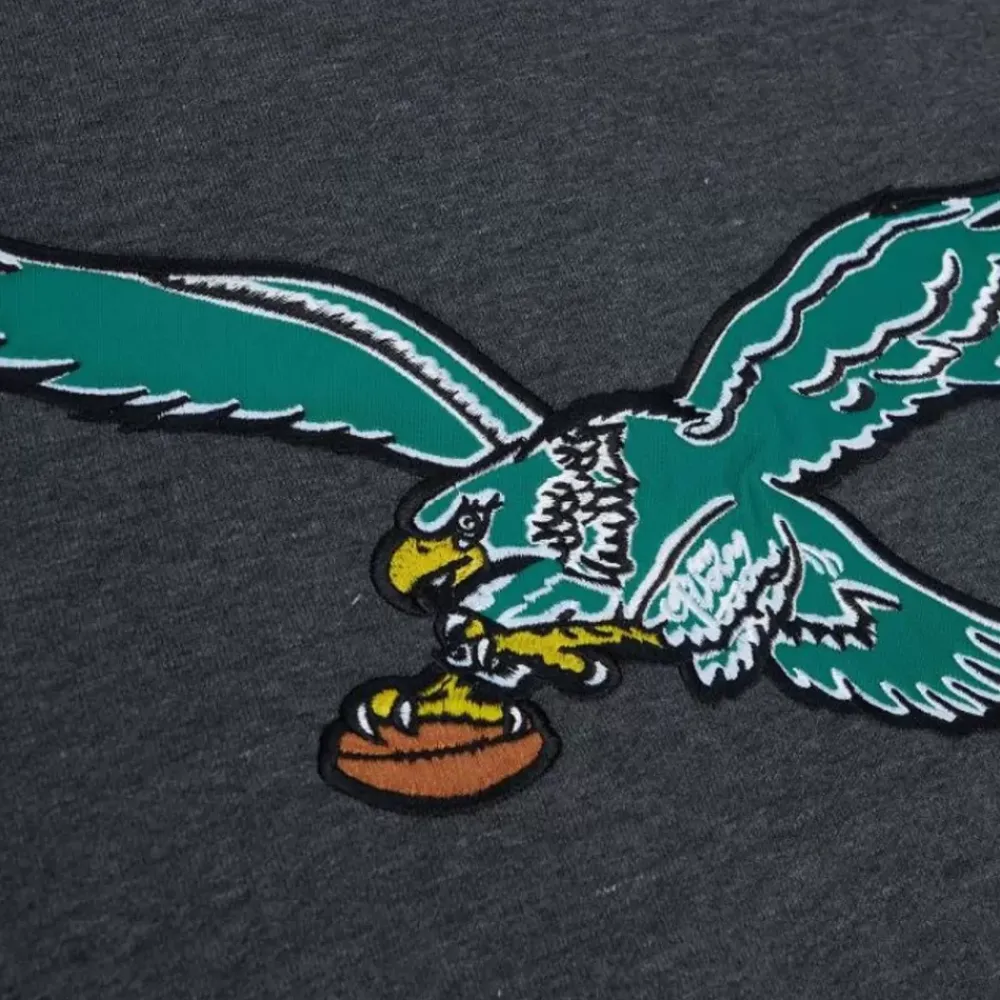 Apparel Mitchell & Ness Hoodies & Sweatshirts-Playoff Win 2.0 Crew Vintage Philadelphia Eagles