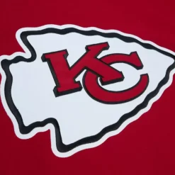 Apparel Mitchell & Ness Hoodies & Sweatshirts-Playoff Win 2.0 Crew Vintage Kansas City Chiefs
