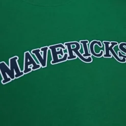 Apparel Mitchell & Ness Hoodies & Sweatshirts-Playoff Win 2.0 Crew Vintage Dallas Mavericks