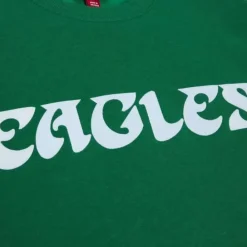 Apparel Mitchell & Ness Hoodies & Sweatshirts-Playoff Win 2.0 Crew Vintage Philadelphia Eagles