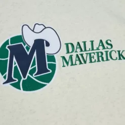 Apparel Mitchell & Ness Hoodies & Sweatshirts-Playoff Win 2.0 Crew Vintage Dallas Mavericks