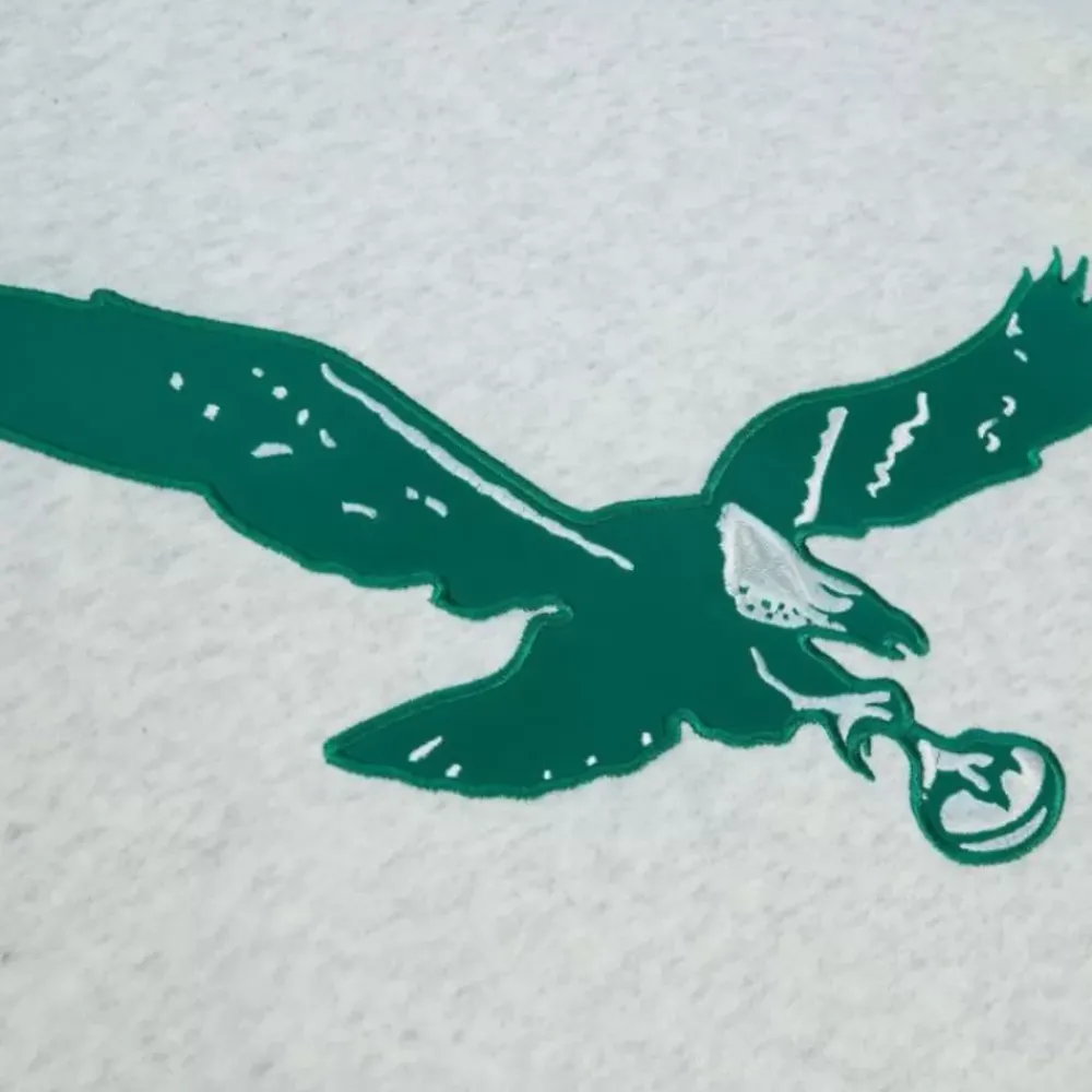 Apparel Mitchell & Ness Hoodies & Sweatshirts-Playoff Win 2.0 Crew Vintage Philadelphia Eagles