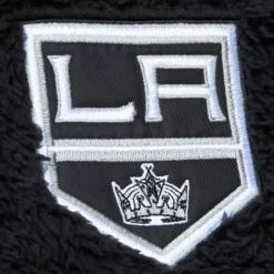 Apparel Mitchell & Ness Hoodies & Sweatshirts-Polar Fleece 1/4 Zip Pullover Hoodie Current Logo Los Angeles Kings