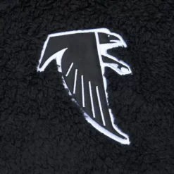 Apparel Mitchell & Ness Hoodies & Sweatshirts-Polar Fleece 1/4 Zip Pullover Hoodie Atlanta Falcons