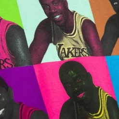Apparel Mitchell & Ness T-Shirts & Tops-Pop Art Tee Los Angeles Lakers Magic Johnson
