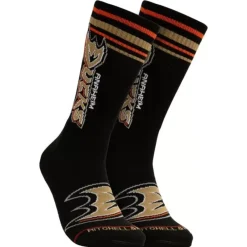 Apparel Mitchell & Ness Accessories-Power Play Crew Socks Anaheim Ducks